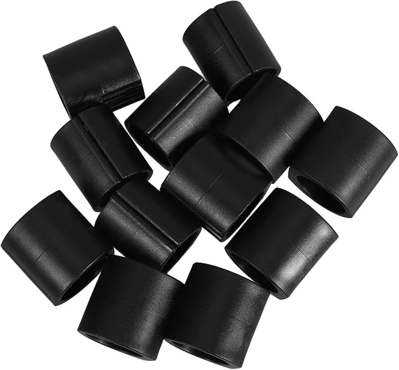 12 Pcs Chair Floor Protectors Non Slip Quiet Office Chair Foot Covers For Hardwood And Carpet - Image 1